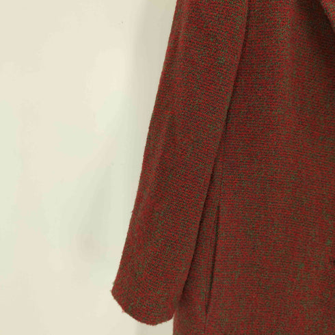 ハーディエイミス HARDY AMIES ナイロン混 メランジウール3Bテーラードジャケット レディース 9