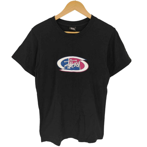 ステューシー Stussy 22SS メキシコ製 SPLIT OVAL TEE スプリット オーバル Tシャツ メンズ import:S