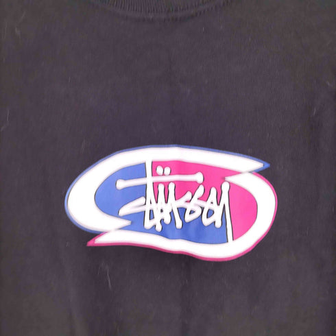 ステューシー Stussy 22SS メキシコ製 SPLIT OVAL TEE スプリット オーバル Tシャツ メンズ import:S