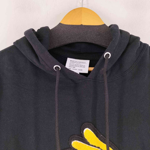 ルーカ RVCA EVAN MOCK フロント刺繍プルオーバーパーカー メンズ JPN:L
