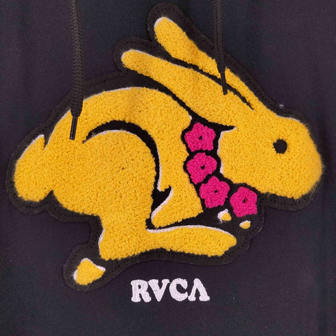 ルーカ RVCA EVAN MOCK フロント刺繍プルオーバーパーカー メンズ JPN:L