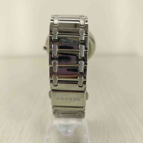 スカーゲン SKAGEN SIGNATUR 三針 シルバートーン ステンレススチール ブレスレットウォッチ メンズ