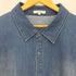 STUDIO DOE Gender Free brushed denim shirt jacket メンズ import:M