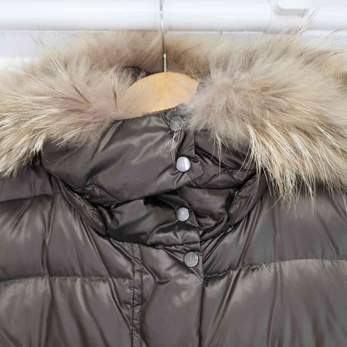 インディヴィ INDIVI ファーダウンジャケット レディース JPN:36