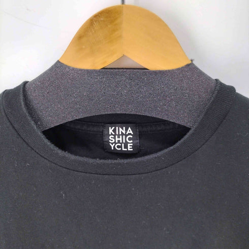キナシサイクル 木梨サイクル KINASHI CYCLE ワンポイントロゴ クルーネックTシャツ メンズ JPN:L