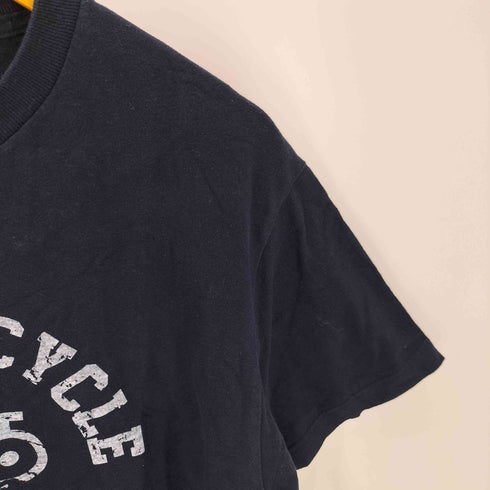 キナシサイクル 木梨サイクル KINASHI CYCLE フロントプリント クルーネックTシャツ メンズ JPN:L