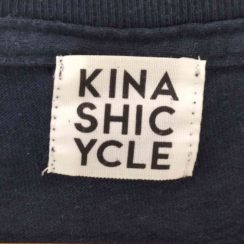 キナシサイクル 木梨サイクル KINASHI CYCLE フロントプリント クルーネックTシャツ メンズ JPN:L