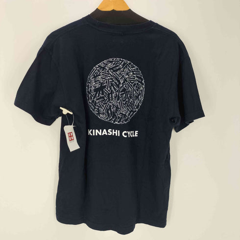キナシサイクル 木梨サイクル KINASHI CYCLE バックプリントロゴ クルーネックTシャツ メンズ JPN:L