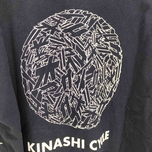 キナシサイクル 木梨サイクル KINASHI CYCLE バックプリントロゴ クルーネックTシャツ メンズ JPN:L