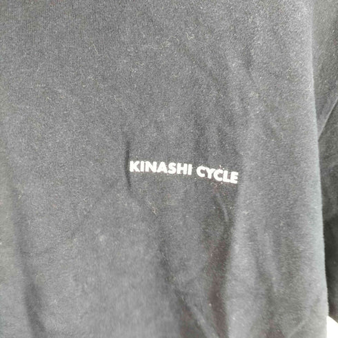 キナシサイクル 木梨サイクル KINASHI CYCLE バックプリントロゴ クルーネックTシャツ メンズ JPN:L