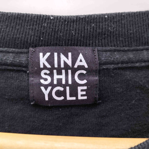 キナシサイクル 木梨サイクル KINASHI CYCLE ワンポイント刺繍 クルーネックTシャツ メンズ JPN:L