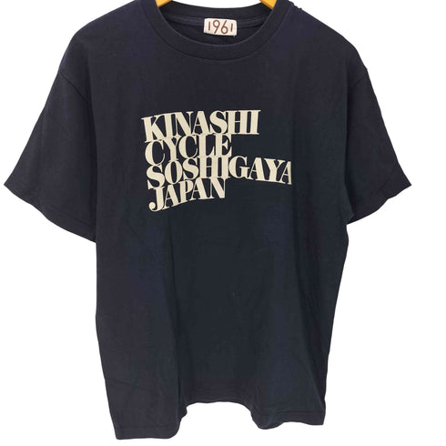 キナシサイクル 木梨サイクル KINASHI CYCLE 1961 SOSHIGAYA 木梨の会 両面プリント クルーネックTシャツ メンズ JPN:L
