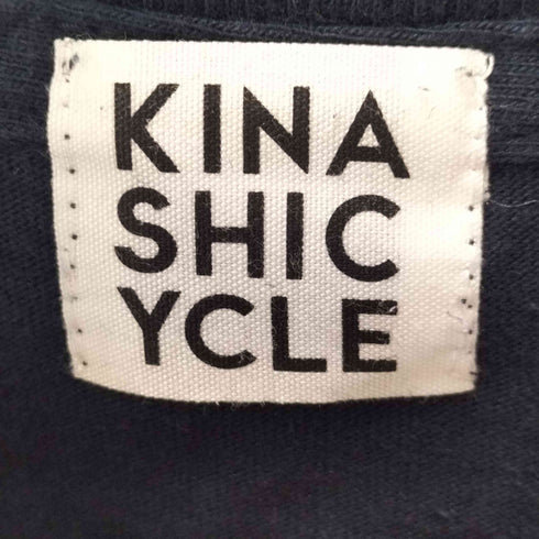 キナシサイクル 木梨サイクル KINASHI CYCLE KINAS/HI 両面プリント クルーネックTシャツ メンズ JPN:L