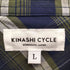 キナシサイクル 木梨サイクル KINASHI CYCLE ワンポイント刺繍 L/Sチェックシャツ メンズ JPN:L