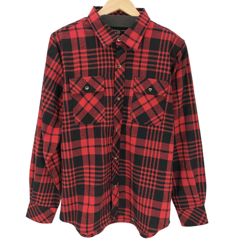 キナシサイクル 木梨サイクル KINASHI CYCLE フラップポケット L/Sチェックネルシャツ メンズ JPN:L