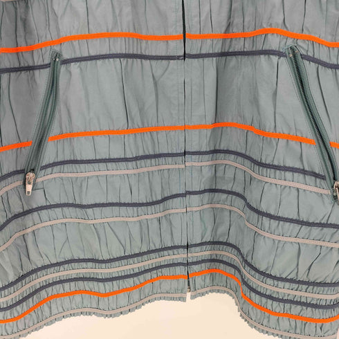 カラー kolor シャーリング加工 ジップアップブルゾン メンズ