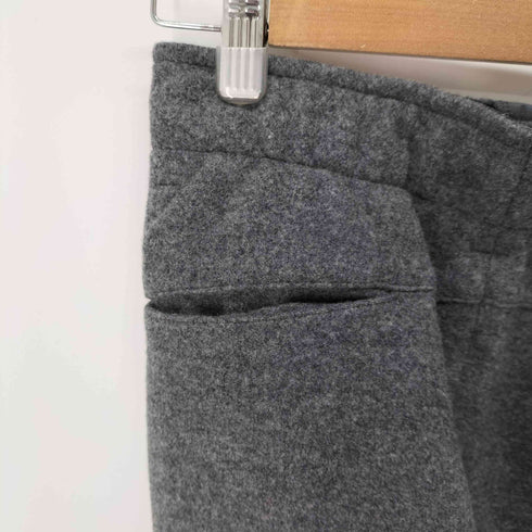 カズユキクマガイアタッチメント KAZUYUKI KUMAGAI ATTACHMENT 13aw カシミヤ混ニットフラノ ロングパンツ メンズ JPN:1