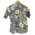 ドライボーンズ Dry Bones ハイビスカス柄 ボタンダウン S/Sプルオーバーシャツ メンズ US:36