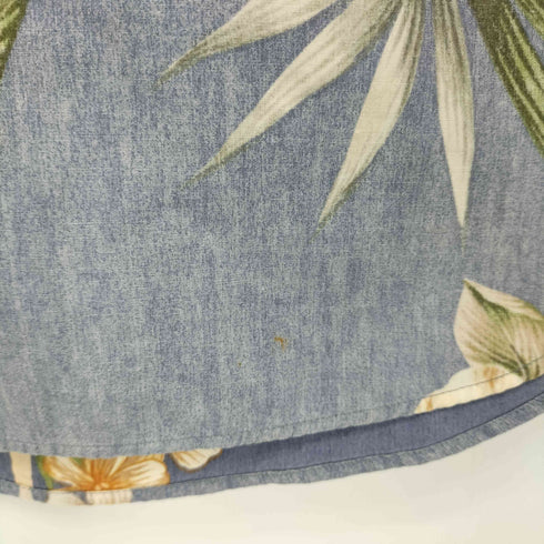 ドライボーンズ Dry Bones ハイビスカス柄 ボタンダウン S/Sプルオーバーシャツ メンズ US:36