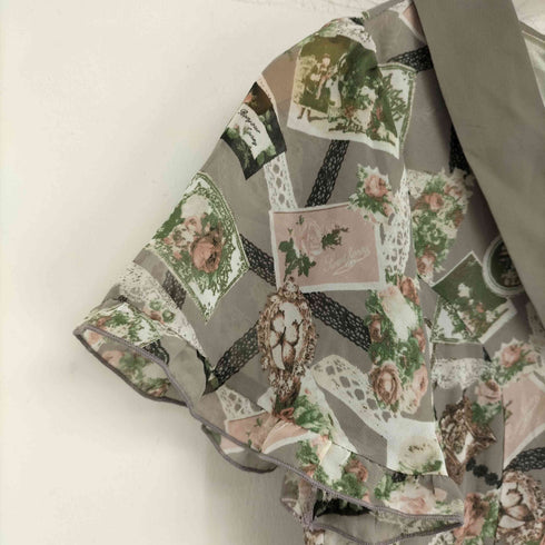 アクシーズファム axes femme レース 総柄 ワンピース レディース JPN:M
