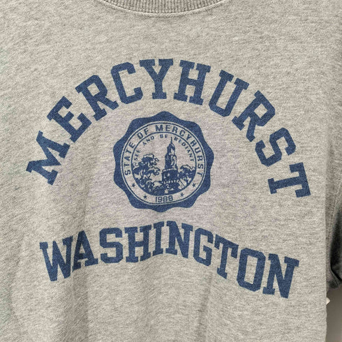 チャンピオン Champion 復刻 トリコタグ クルーネックスウェット 3段 MERCYHURST WASHINGTON メンズ JPN:L