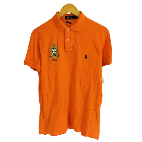 ポロラルフローレン POLO RALPH LAUREN CUSTOM FIT ポニー刺繍 ポロシャツ メンズ import:M