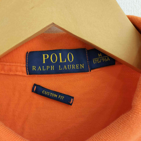 ポロラルフローレン POLO RALPH LAUREN CUSTOM FIT ポニー刺繍 ポロシャツ メンズ import:M