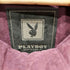 プレイボーイ PLAYBOY SPORT 裏地 総柄 ストライプ パッカブルフード ロゴ 刺繍 スムース ポリ マウンテン パーカー ハンドウォーマー ポケット メンズ LL
