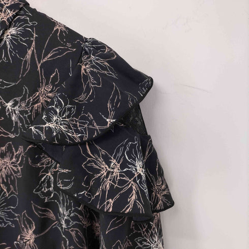 アクシーズ ファム axes femme POETIQUE ラッフルフリルブラウス レディース JPN:M