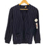 80-90S ORIGINN for MEN チョーク ストライプ ニット カーディガン Japan vintage メンズ JPN:M