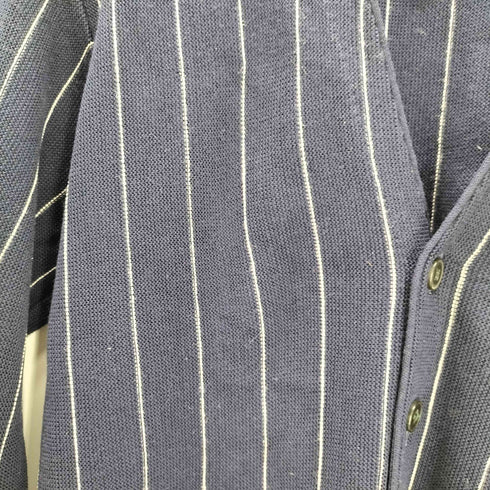 80-90S ORIGINN for MEN チョーク ストライプ ニット カーディガン Japan vintage メンズ JPN:M