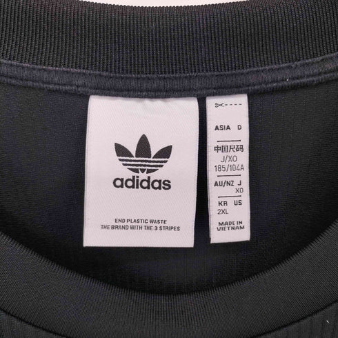 アディダスオリジナルス adidas Originals Plisse T-Shirt アディカラー トレフォイル プリセ 半袖Tシャツ メンズ XO