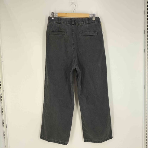 ジーユー GU スーパーバギーデニムスラックス(丈標準70~74cm) メンズ JPN:M
