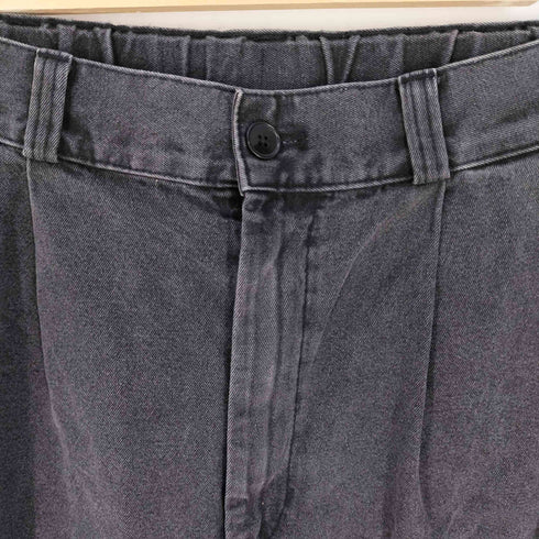 ジーユー GU スーパーバギーデニムスラックス(丈標準70~74cm) メンズ JPN:M