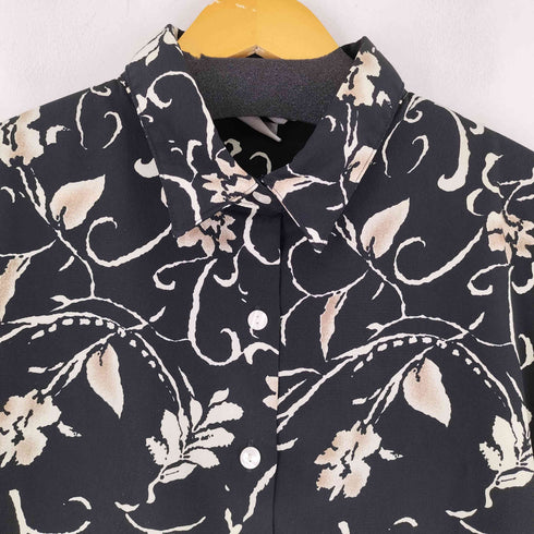 BON WORTH 総柄 S/S シャツ レディース