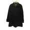 バーニーズニューヨーク BARNEYS NEWYORK 比翼 カシミヤ混 スタンドカラー ハーフ コート メンズ import:L
