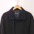 バーニーズニューヨーク BARNEYS NEWYORK 比翼 カシミヤ混 スタンドカラー ハーフ コート メンズ import:L
