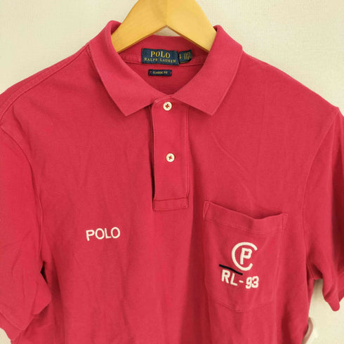 ポロラルフローレン POLO RALPH LAUREN CLASSIC FIT ロゴ刺繍 S/S ポロシャツ メンズ JPN:S