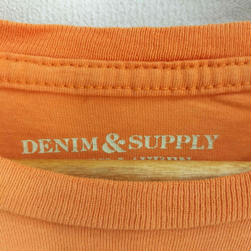 デニムアンドサプライ ラルフローレン DENIM & SUPPLY RALPH LAUREN ヤシの木プリント 半袖カットソー メンズ import:M