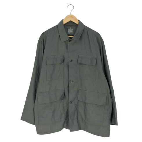 ムジルシリョウヒン 無印良品 ヘンプ混シャツジャケット メンズ JPN:L