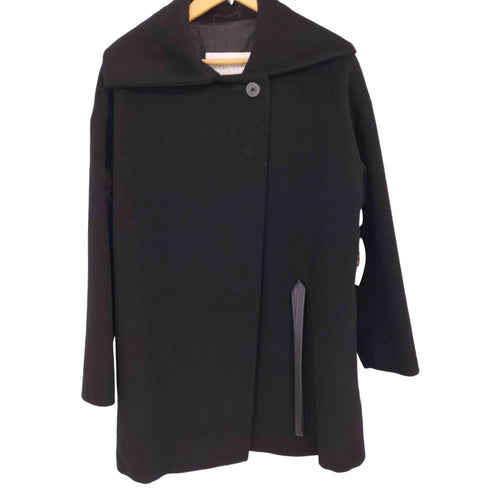 マックスマーラ MAX MARA 白タグ ビックカラーハーフウールコート レディース JPN:40