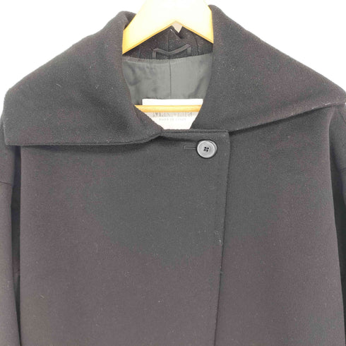 マックスマーラ MAX MARA 白タグ ビックカラーハーフウールコート レディース JPN:40