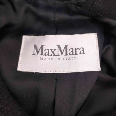 マックスマーラ MAX MARA 白タグ ビックカラーハーフウールコート レディース JPN:40