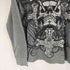 ROUTE 66 フロントスカルプリント L/S ワッフルTシャツ メンズ import:M