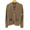 キャリアクラブ CAREER CLUB 70S SPORTWEAR WPL 651 ミックスカラー アクリル ケーブル ニット カーディガン メンズ import:M