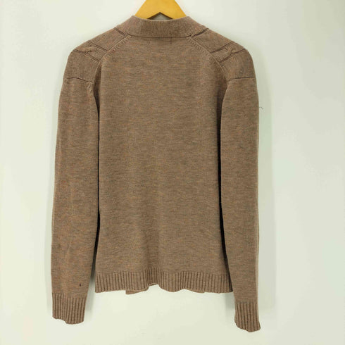 キャリアクラブ CAREER CLUB 70S SPORTWEAR WPL 651 ミックスカラー アクリル ケーブル ニット カーディガン メンズ import:M