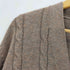 キャリアクラブ CAREER CLUB 70S SPORTWEAR WPL 651 ミックスカラー アクリル ケーブル ニット カーディガン メンズ import:M