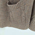 キャリアクラブ CAREER CLUB 70S SPORTWEAR WPL 651 ミックスカラー アクリル ケーブル ニット カーディガン メンズ import:M