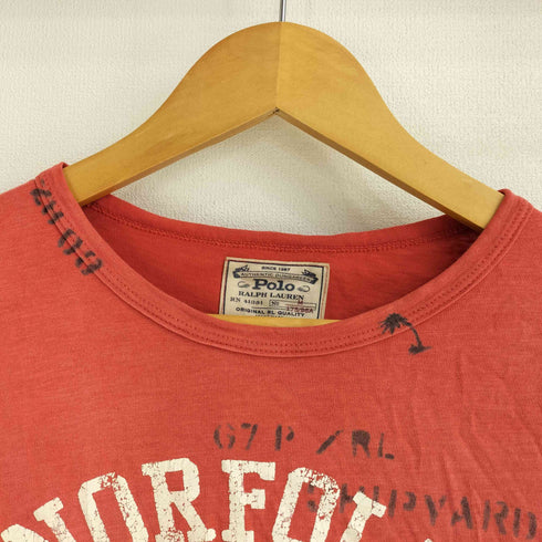 ポロラルフローレン POLO RALPH LAUREN フロントプリント S/S Tシャツ メンズ JPN:M