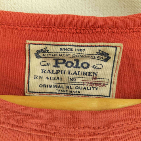 ポロラルフローレン POLO RALPH LAUREN フロントプリント S/S Tシャツ メンズ JPN:M